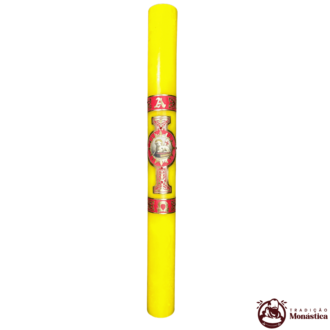 Vela Círio Pascal -  Aplicação Cordeiro 01 - 1