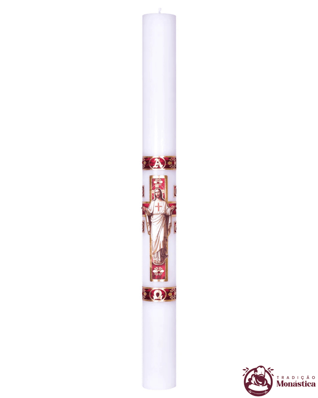 Vela Círio Pascal - Aplicação Cristo - 1