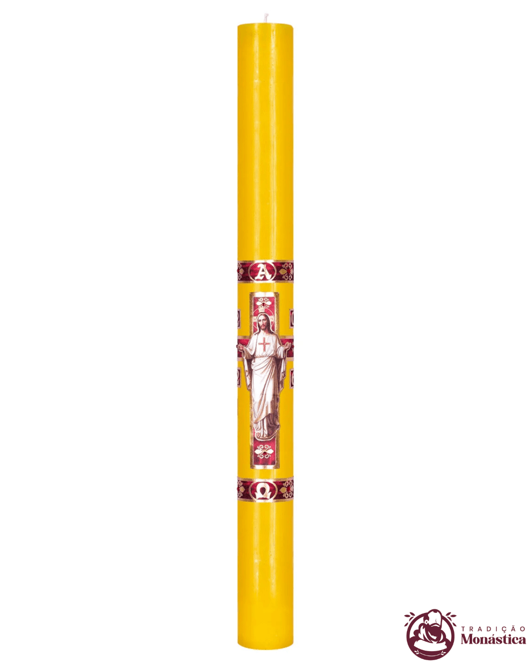 Vela Círio Pascal -  Aplicação Cristo  - 1