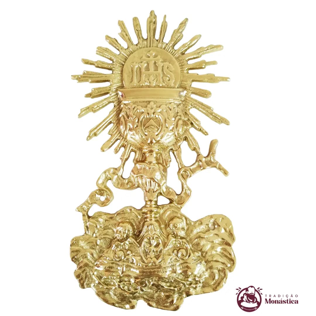 Aplique Cálice em Bronze - 1
