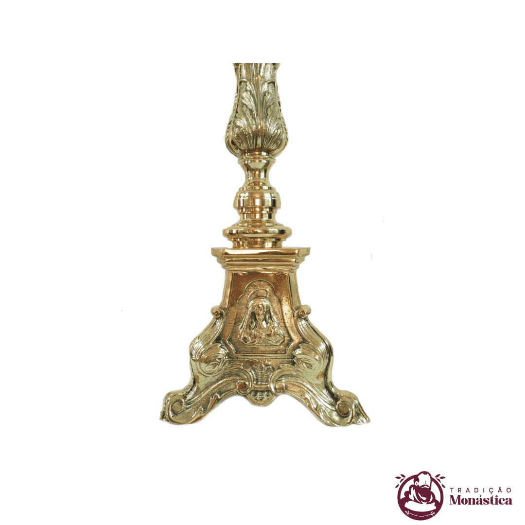 Conjunto de Tochas para Procissão - Base Jesus, Maria e José - 2