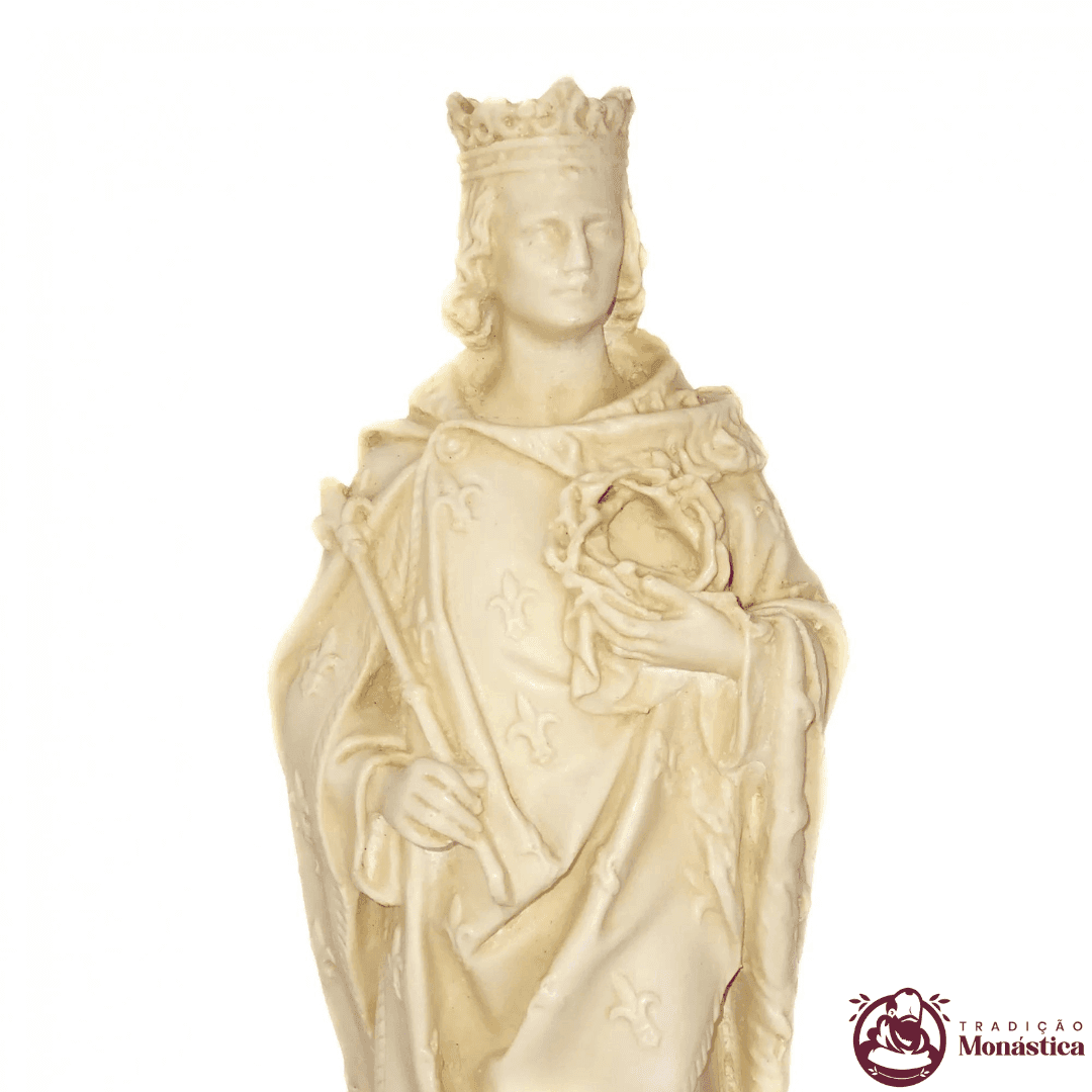 Imagem Escultura São Luís IX Rei da França - 2