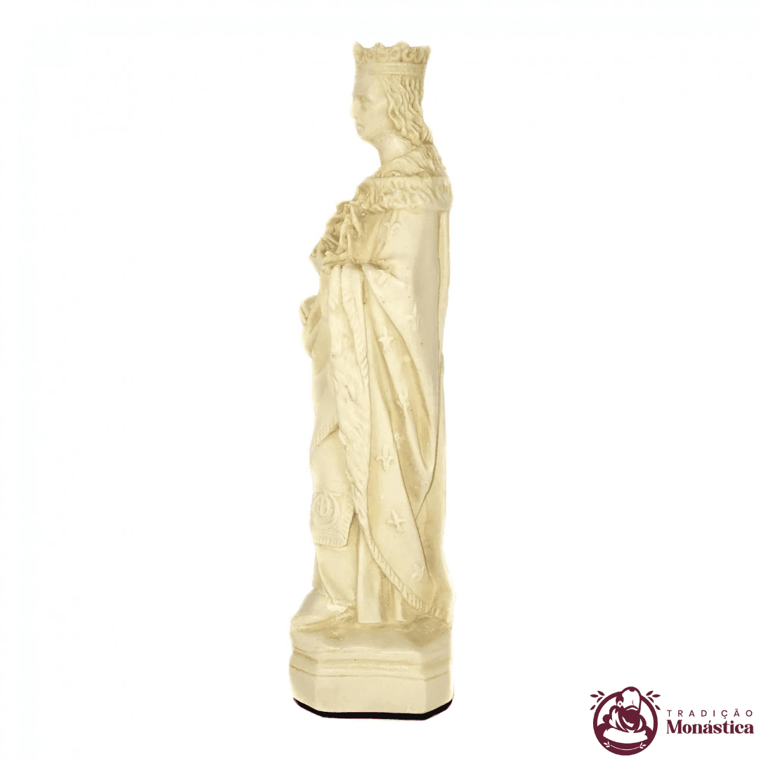 Imagem Escultura São Luís IX Rei da França - 4