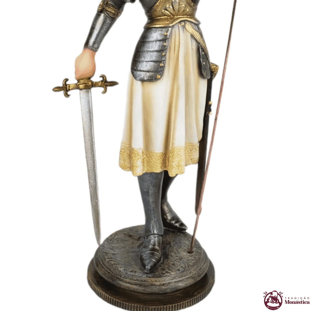 Imagem Santa Joana D'Arc 35cm - 5
