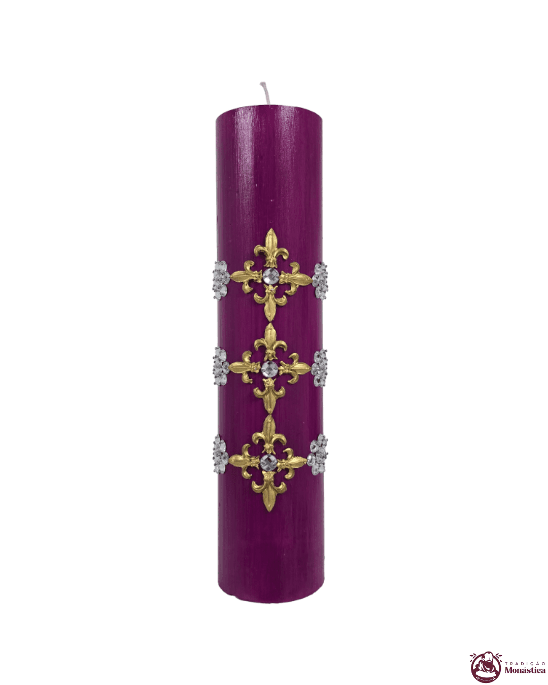 Kit de Velas do Advento Arabesco - 30x7cm - 4