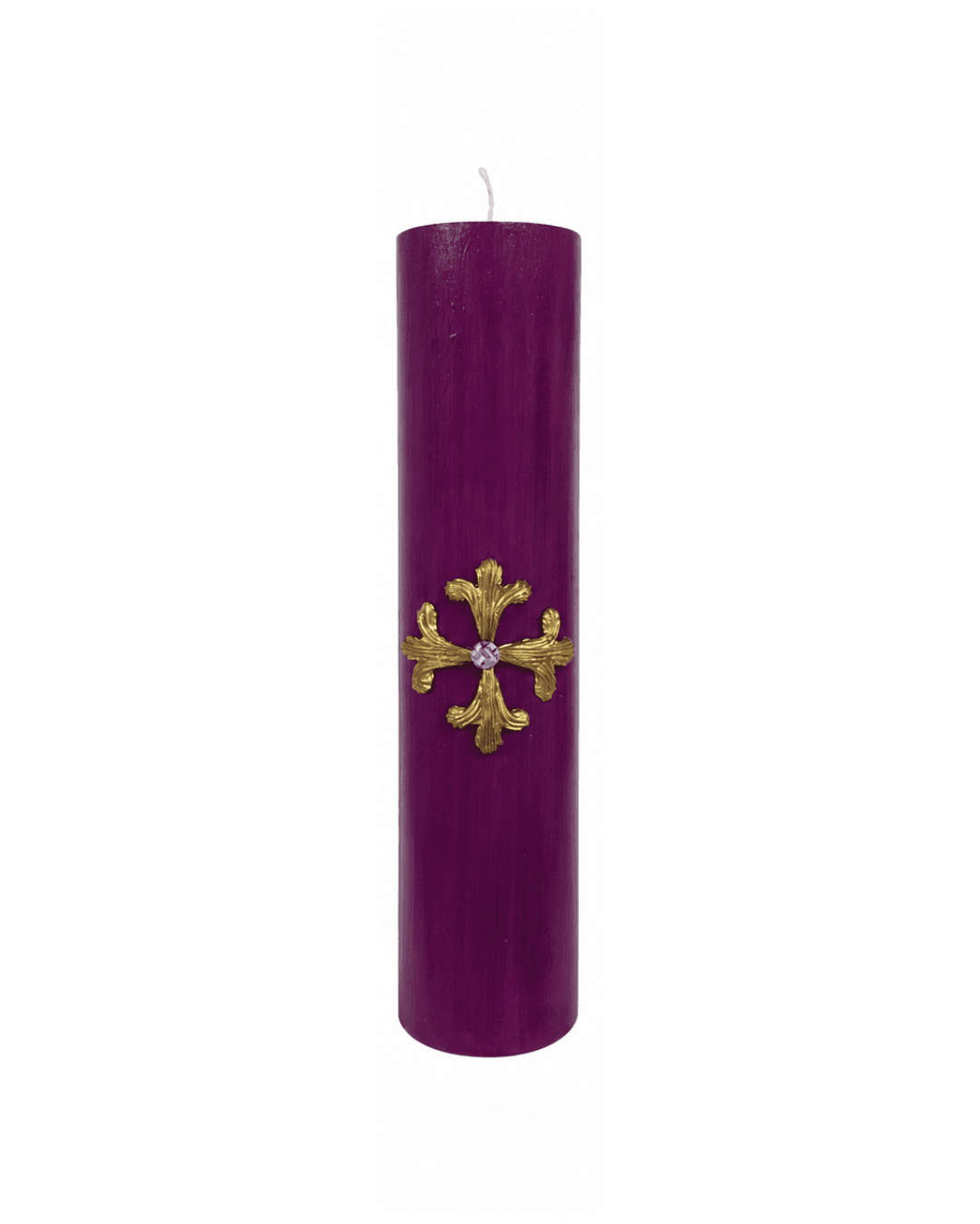 Kit de Velas do Advento Modelo Arabesco - 30x7cm - 4