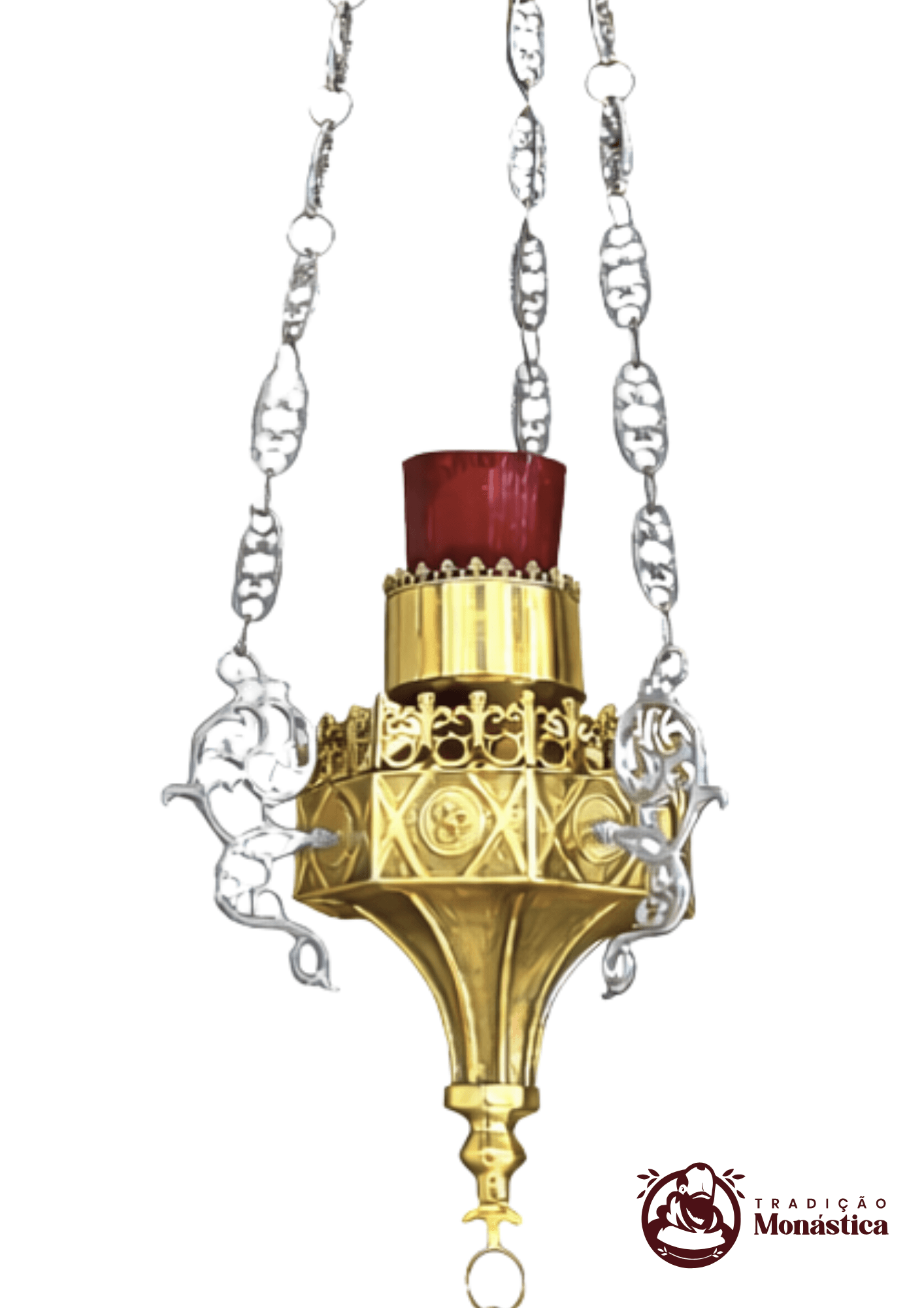 Lâmpada do Santíssimo Gótica - Em Metal - 1