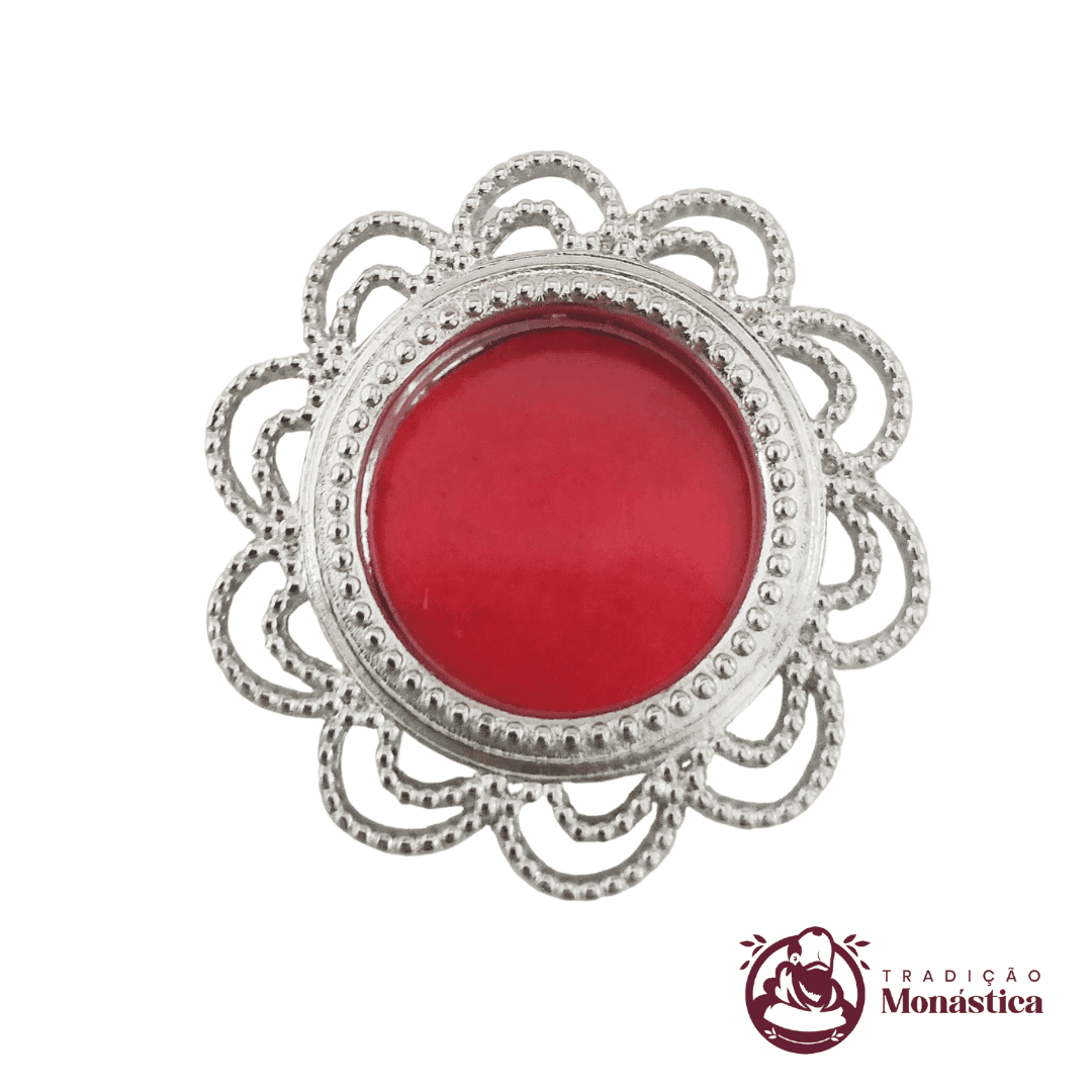 Teca para Relíquia de Santos Prata Níquel - TE04 - 1