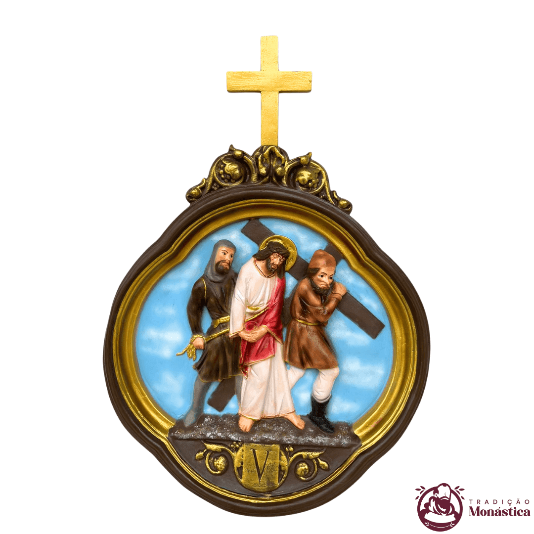 Via Sacra feita em Resina com 15 Estações - Colorido - 5