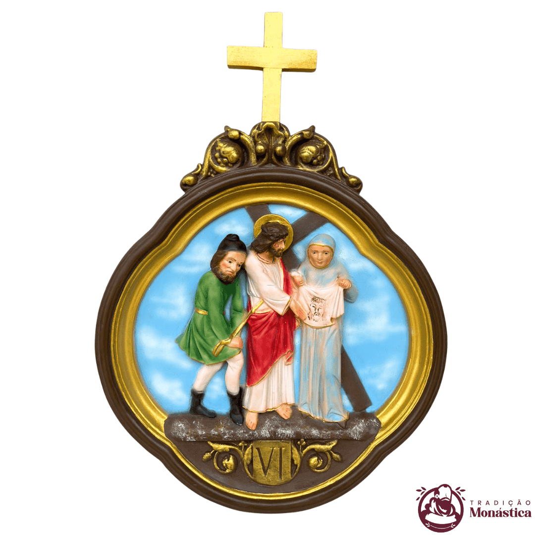 Via Sacra feita em Resina com 15 Estações - Colorido - 6