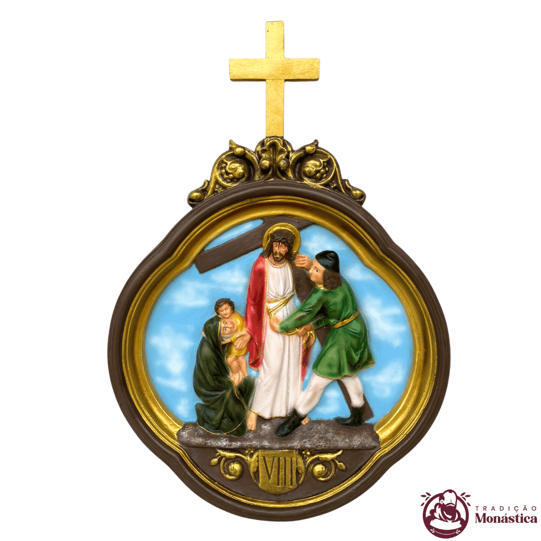 Via Sacra feita em Resina com 15 Estações - Colorido - 8