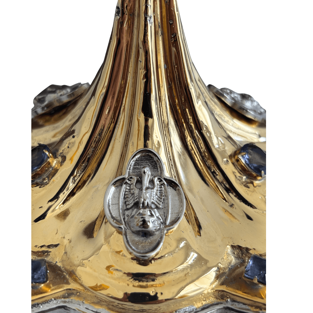 Cálice do Sacrifício Redentor – Banhado em Ouro - 5