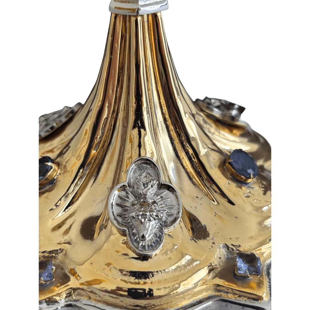 Cálice do Sacrifício Redentor – Banhado em Ouro - 4