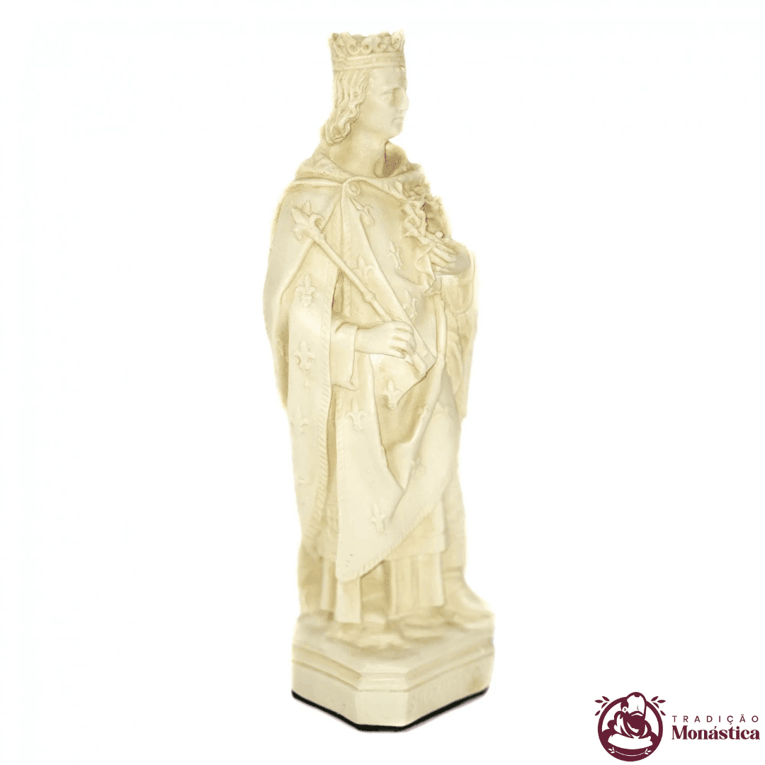 Imagem Escultura São Luís IX Rei da França - 3