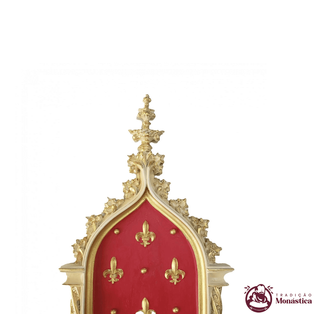 Peanha Oratório 54cm Vermelha - 4