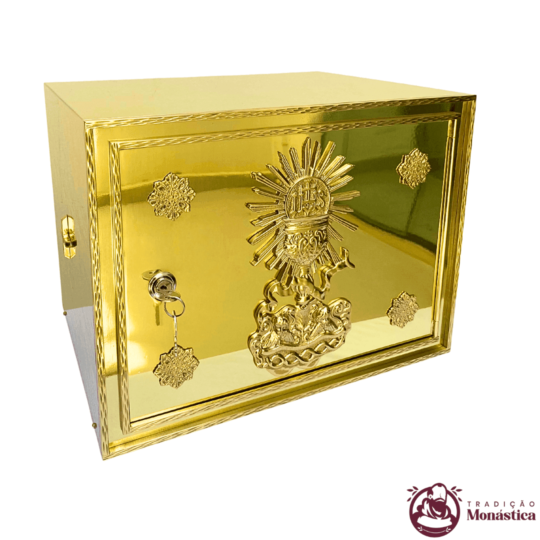 Sacrário tamanho Médio com Aplique Cálice - 1