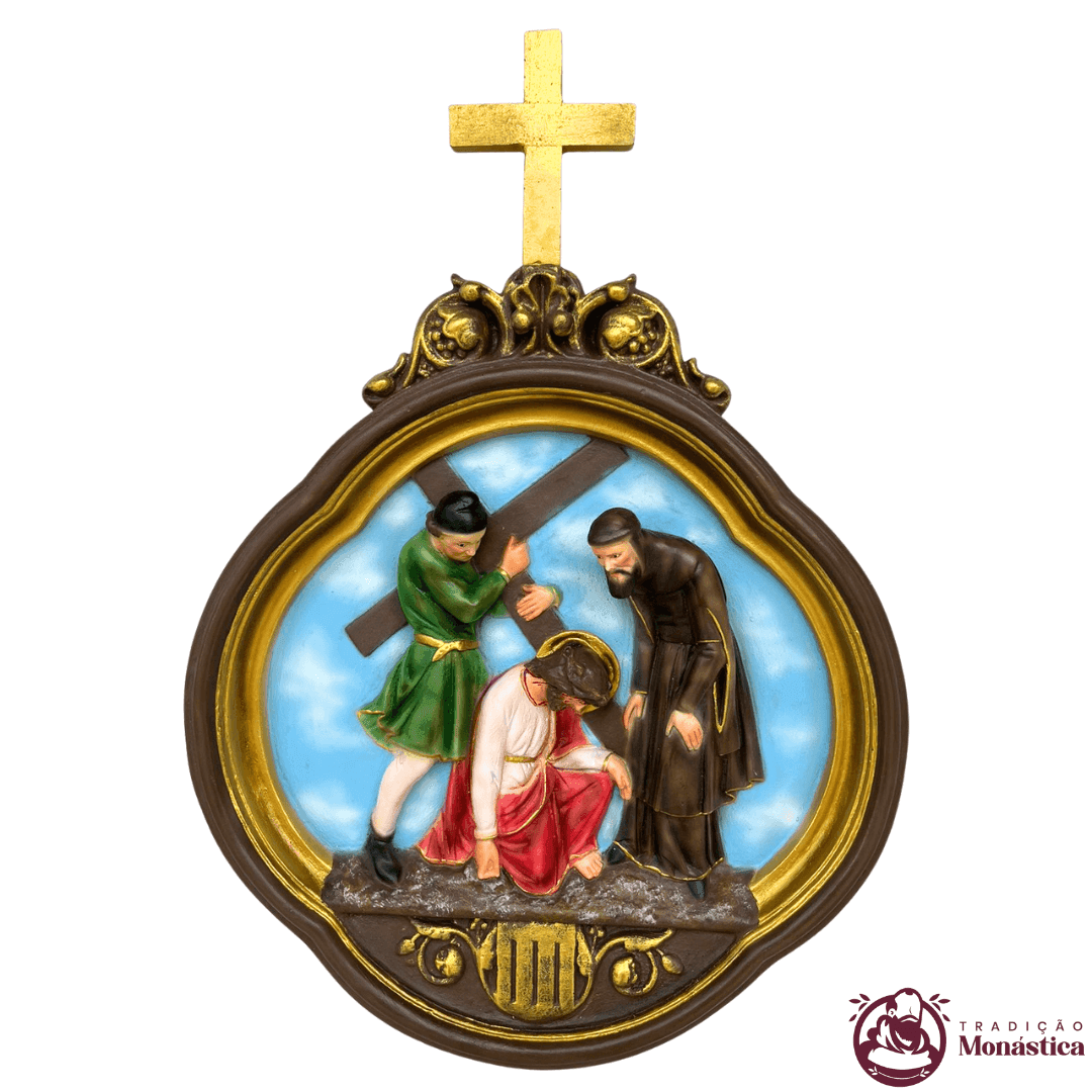 Via Sacra feita em Resina com 15 Estações - Colorido - 3