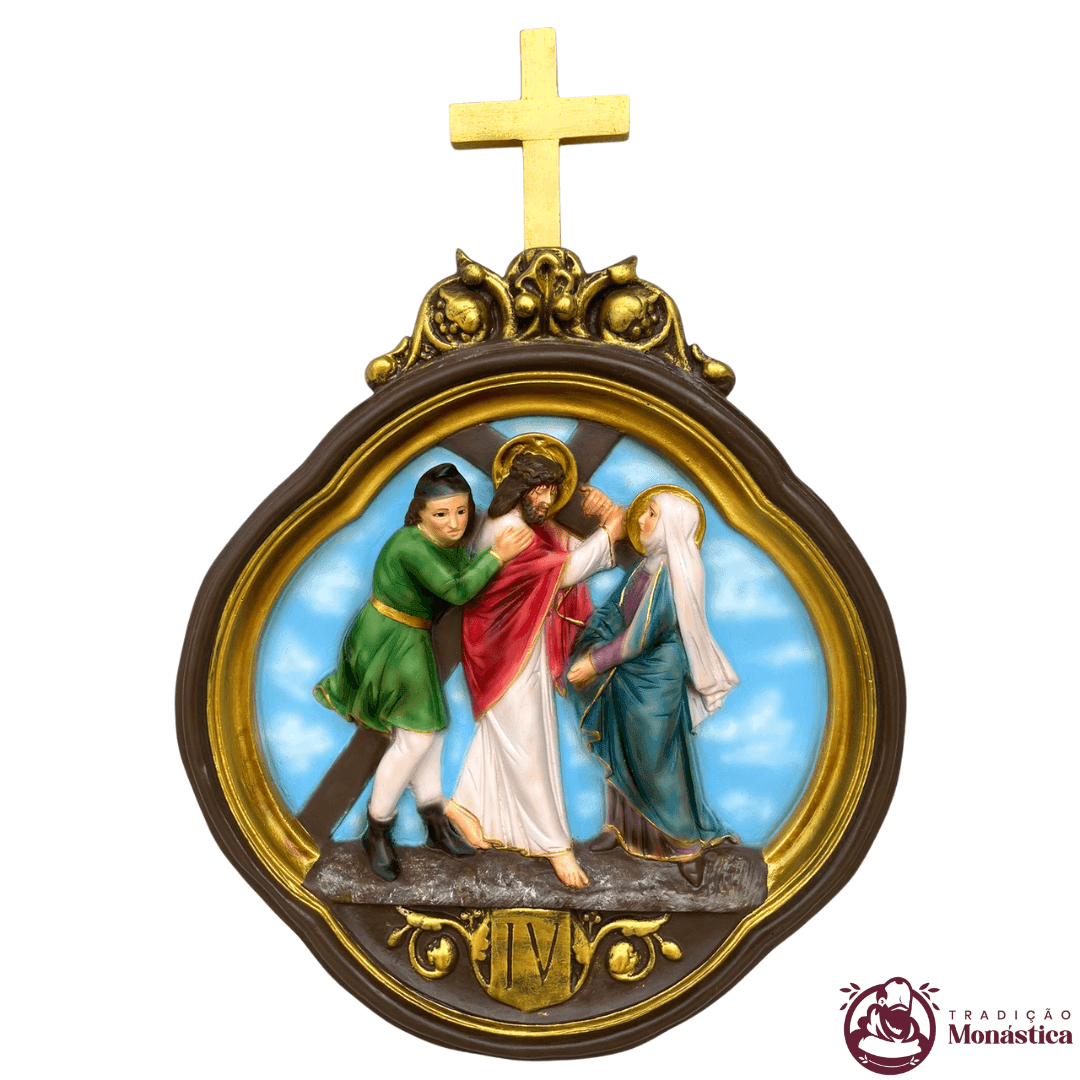 Via Sacra feita em Resina com 15 Estações - Colorido - 4