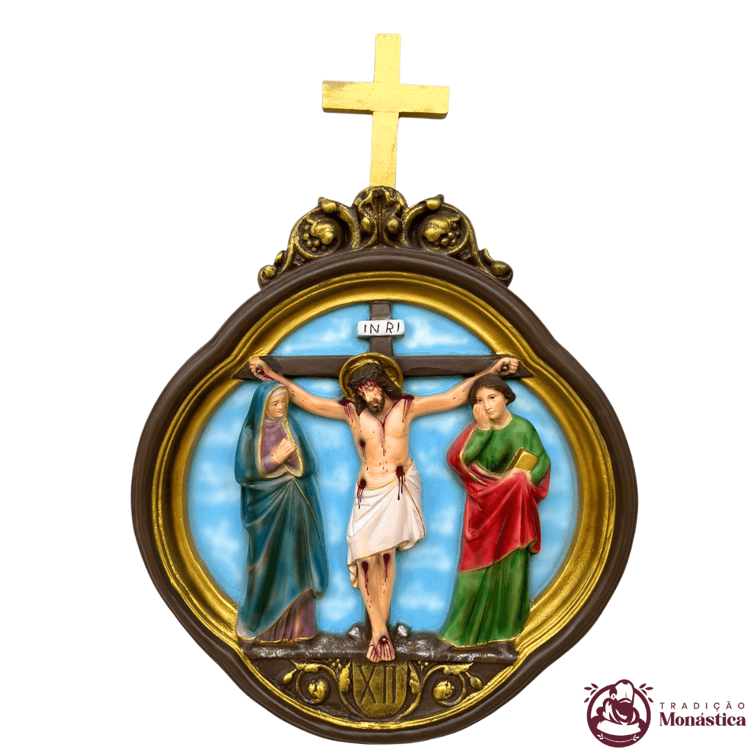 Via Sacra feita em Resina com 15 Estações - Colorido - 12