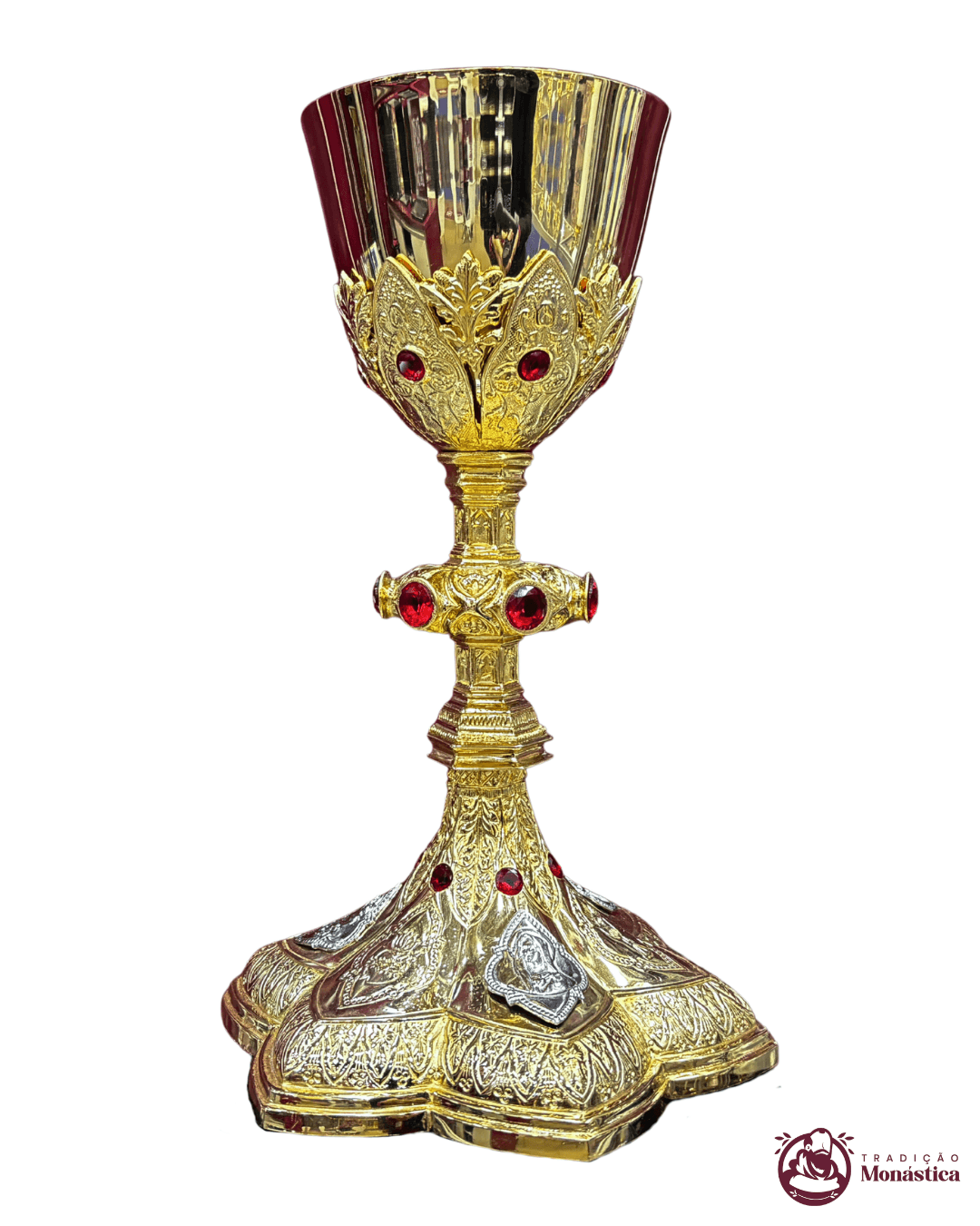 Cálice Notre-Dame Banhado a Ouro - Igreja Católica