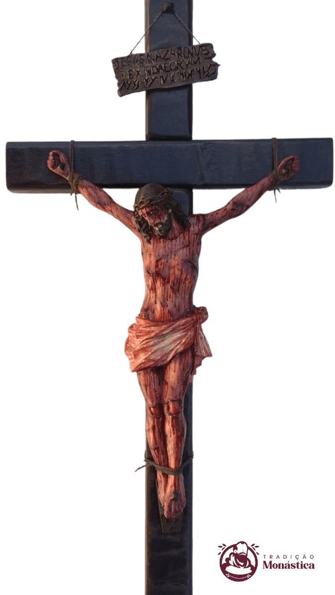 Crucifixo Realista - Parede 50cm