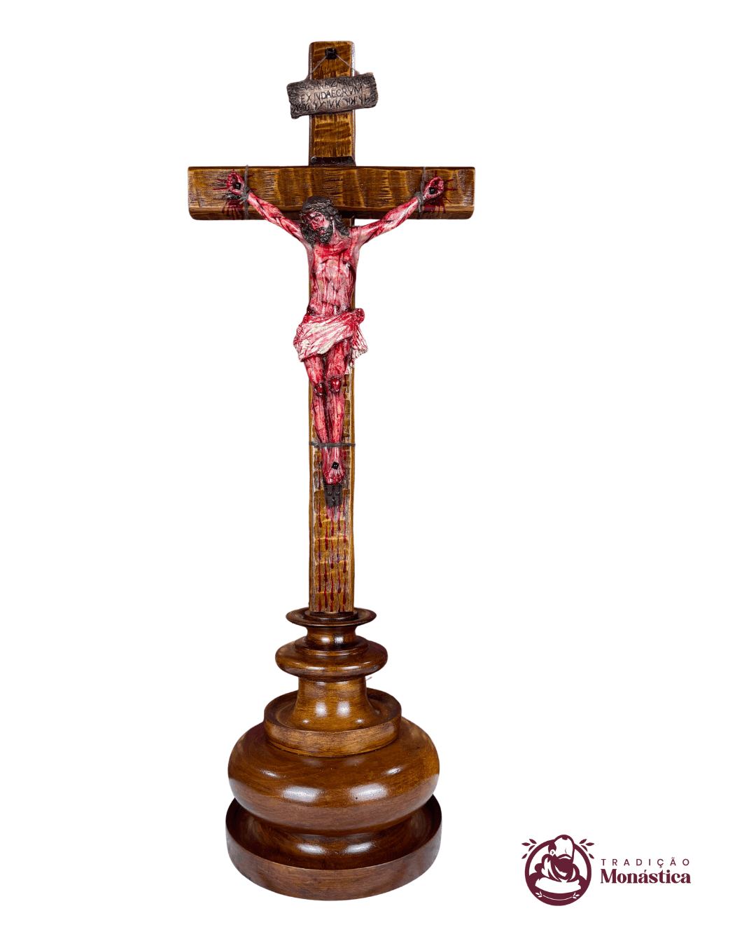 Crucifixo de Base Realista