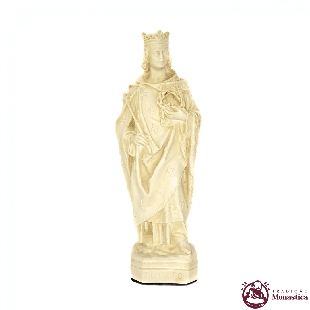 Imagem Escultura São Luís IX Rei da França