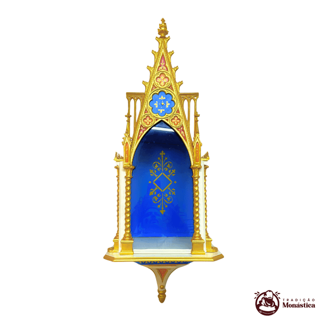 Capelinha Gótica em Madeira e Resina Capelinha Gótica em Madeira e Resina