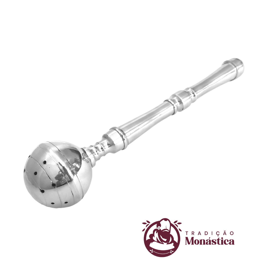 Conjunto de Aspersório Litúrgico - Grande - Igreja Católica - 2