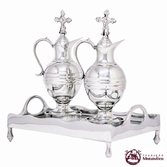 Conjunto de Galhetas de Metal Conjunto de Galhetas de Metal