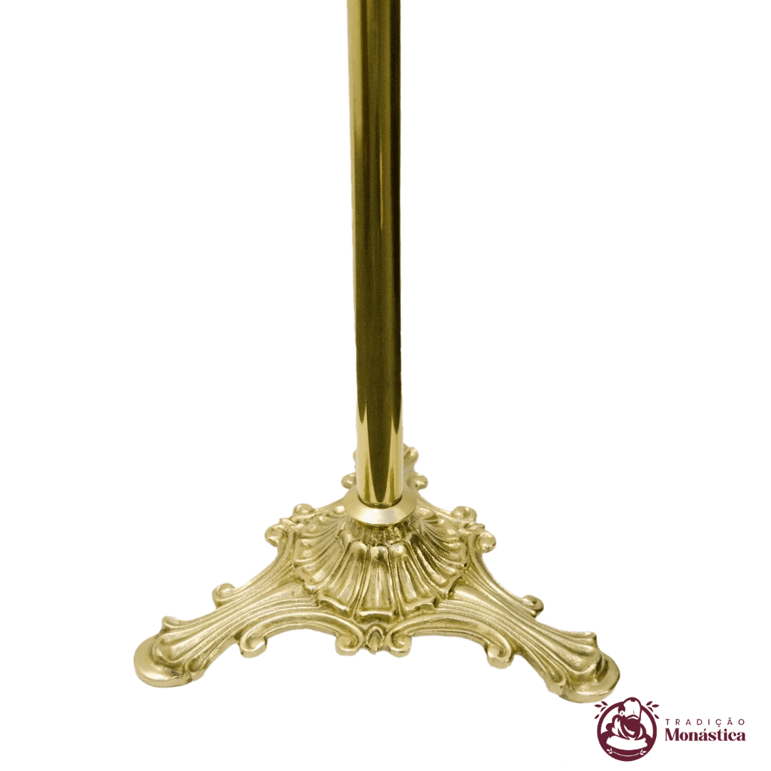 Cruz de Procissão Feita De Bronze - Simples - 3