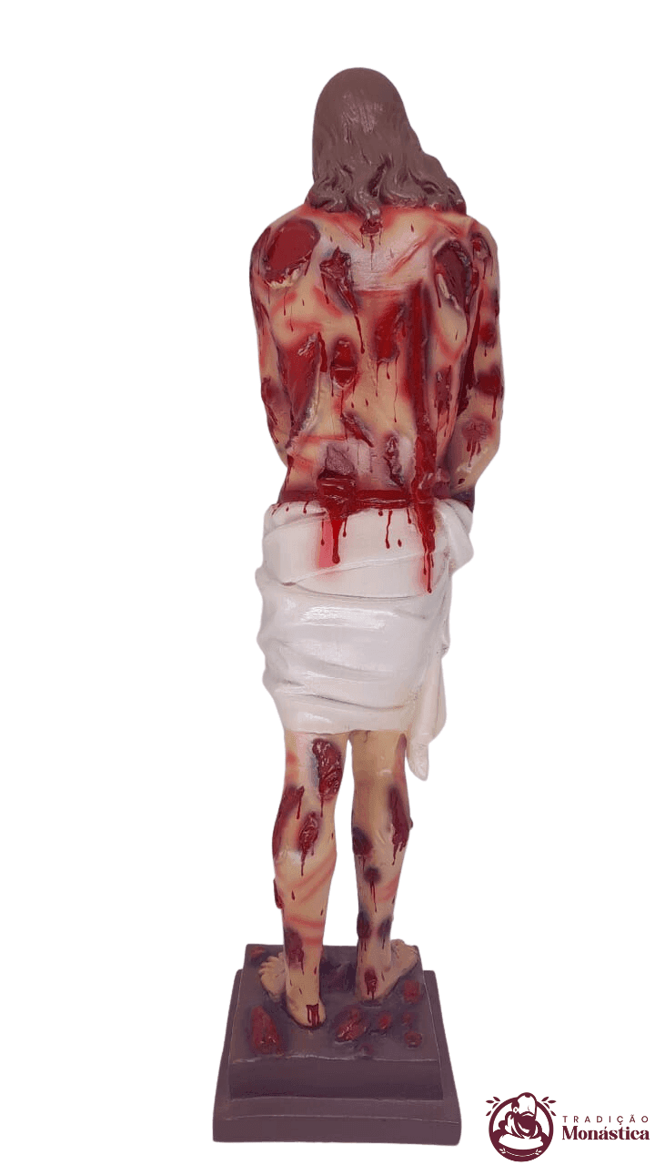 Imagem feita de Resina de Jesus Flagelado - 90cm - 7