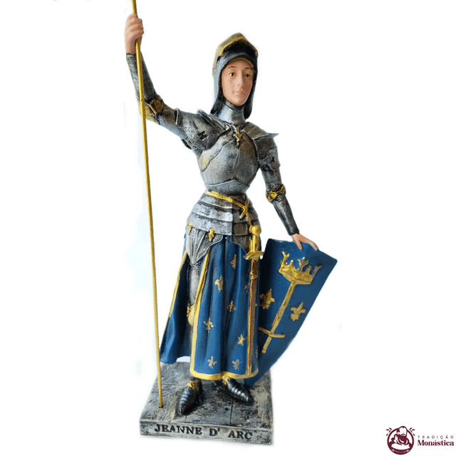 Imagem Santa Joana D'Arc 20cm Imagem Santa Joana D'Arc 20cm