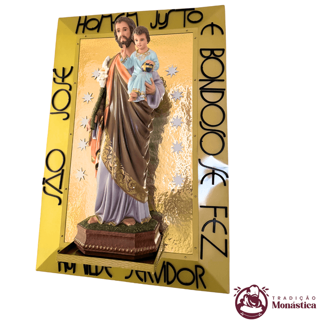 Nicho de São José - Feito em metal - 120cm Nicho de São José - Feito em metal - 120cm