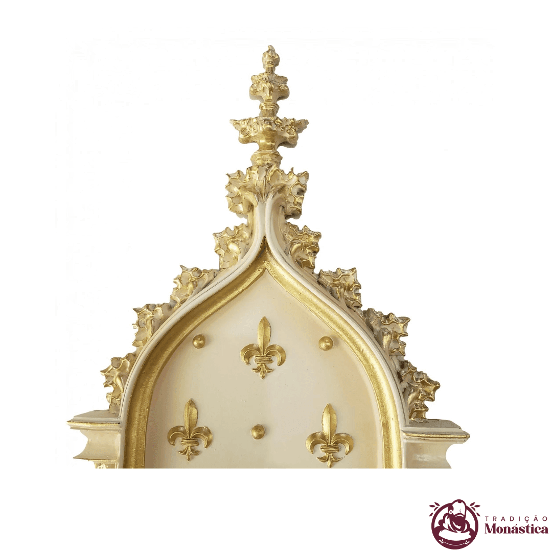 Peanha Oratório 54cm Dourada - 4