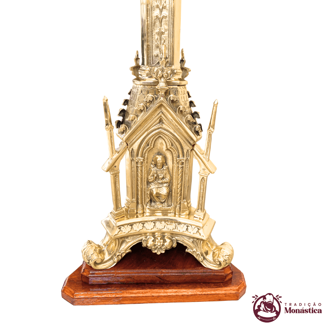 Pia Batismal Gótica - Feita em Bronze - 5