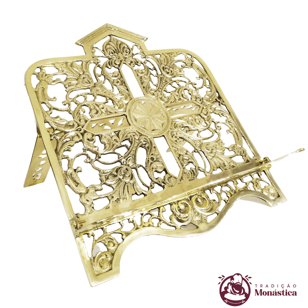 Suporte De Bíblia - Porta Bíblia - Igreja Católica - Grande - 2