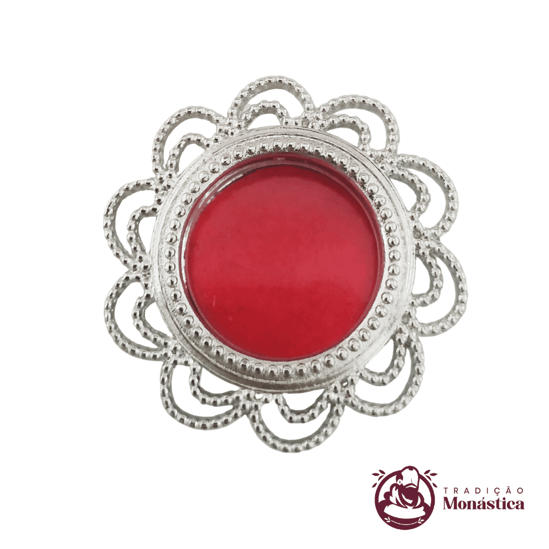 Teca para Relíquia de Santos Prata Níquel - TE04 - 1