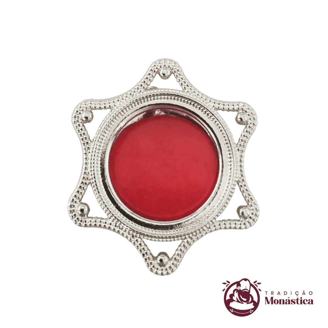 Teca para Relíquia de Santos Prata Níquel - TE08 - 1