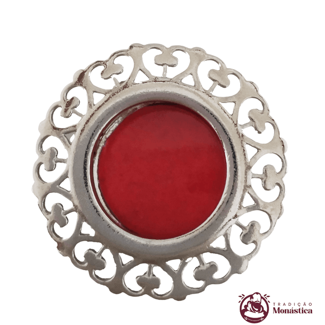 Teca para Relíquia de Santos Prata Níquel - TE10 Teca para Relíquia de Santos Prata Níquel - TE10
