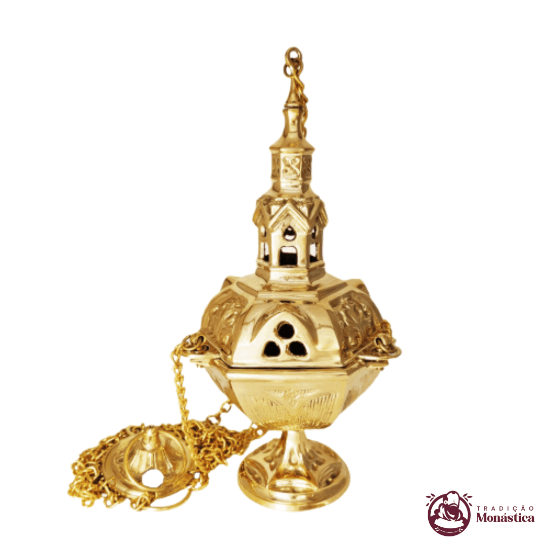 Turíbulo e Naveta estilo Gótico - 2